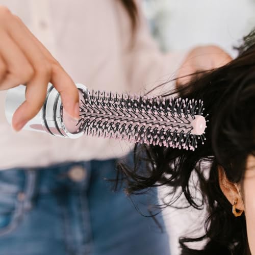 Cepillo de pelo retráctil que masajea el cuero cabelludo y desenreda con cerdas de jabalí naturales. 6