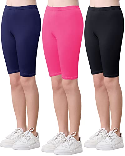 Adorel Mädchen Shorts Baumwolle Kurz Sommer Hose Leggings Radlerhosen...