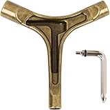 RADECKAL All in One Skate Tool, T Tool, Y Tool for Skateboards, Longboards, Mini Skateboards, and Cruisers (Gun Barrel)
