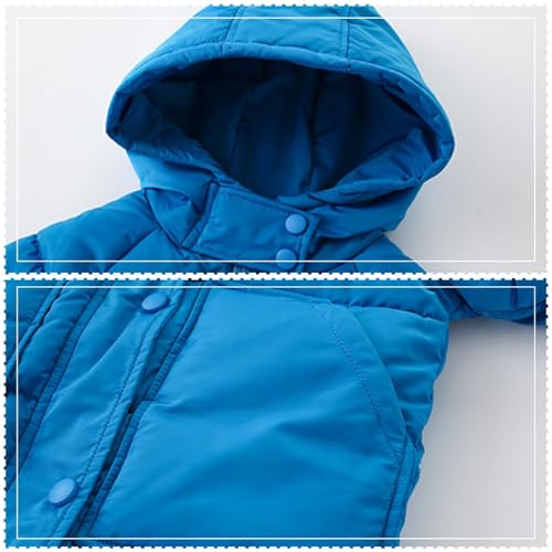 Girl's Kids Winter Coat Parka Kids Warm Puffer Jacket with Hooded Long Puffer Coat Quilted Down Overcoat Windproof Outerwear3