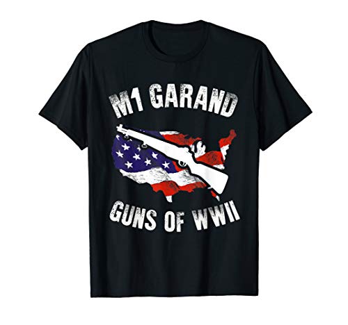 World War Two M1 Garand Battle Guns of World War ii T Shirt T-Shirt