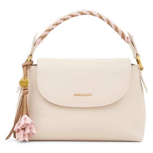 Image of Miraggio Summer Scoop Top Handle Satchel Handbags For Women With Adjustable & Detachable Crossbody Sling Strap | Handbag For Woman For Daily Use | Women Purse Handbag | Gift Items