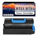 ZHJQDS 45488801 Cartuccia di Toner Ad Alta capacità Compatibile per Oki B721DN B731DNW MB760 MB760+ MB770 MB770+ MB770DFNFAX MB770DN MB770DNFAX Printers 1 Pack