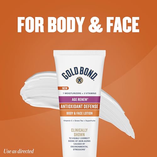 Gold Bond Age Renew Antioxidant Defense Body Lotion & Face Moisturizer - image 9
