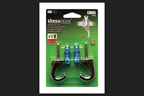 Image of Cobra Anchors Versahook Hanger Brushed Nickel Pack