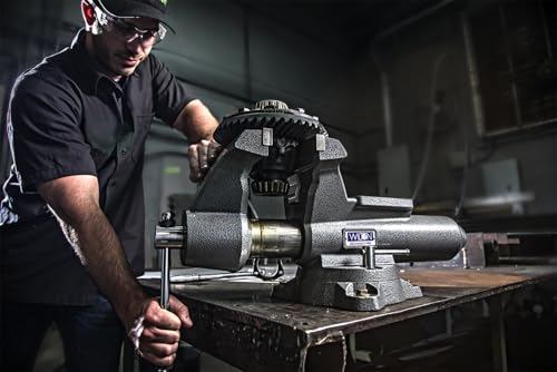 Wilton Mechanics Pro Bench Vise, 8" Jaw Width, 8-1/2" Jaw Opening, 4-1/2" Throat (Model 880M) - Image 8