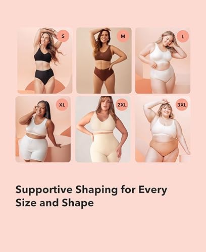 SHAPERMINT Wireless Bras for Women - Seamless Bralette with Full Support & Adjustable Straps, Plus Size Comfort Bra, No Underwire Wirefree Womens Bra for Full Coverage Black - 5