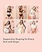 SHAPERMINT Bras for Women No Underwire - Seamless Bras for Women, Wireless Bra, Adjustable Plus Size Bra White