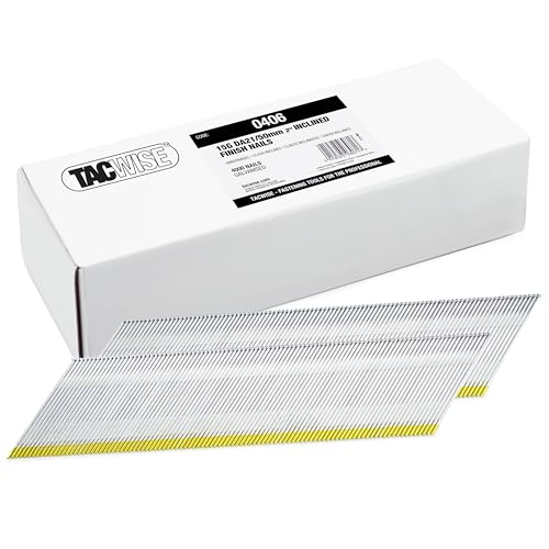 Tacwise 0406 Clous de Finition Galvanisé à Angle de Type DA 15G / 50 mm, Tête D, Lot de 4000