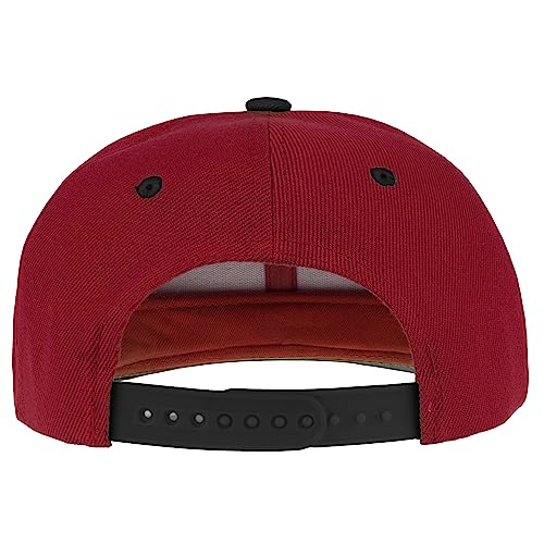 Image of Gelante Plain Blank Flat Brim Adjustable Snapback Baseball Caps LOT 6 Pack