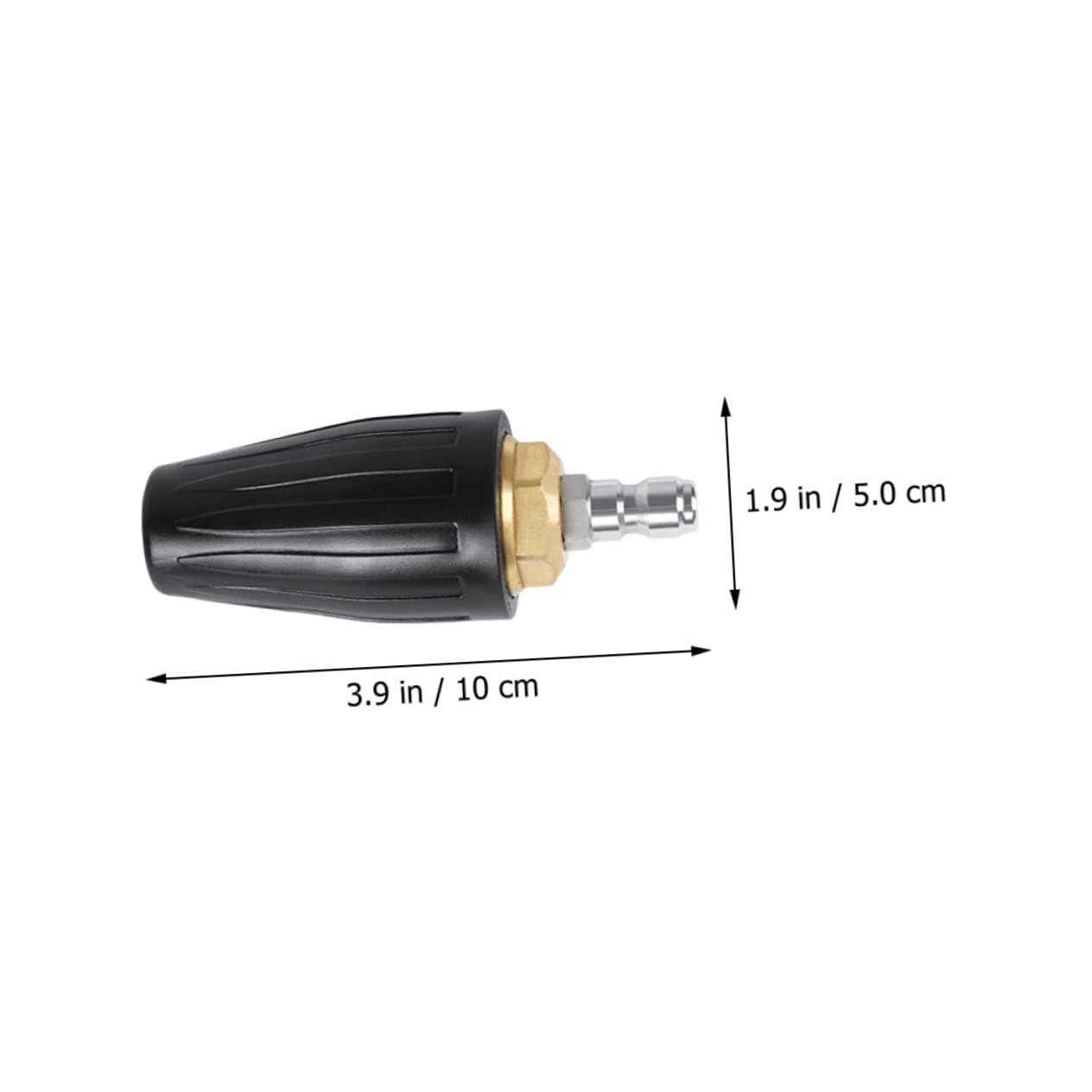 TOYANDONA Ugello Turbo Idropulitrici Ugello Schiuma Getto Idropulitrice Ad Alta Pressione Ugello Rotante Pressione Giardino Idropulitrice Ugelli Idropulitrice Macchina Pulizia Auto Ugello