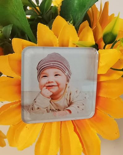 Imán personalizado para refrigerador 2x2 pulgadas miniatura 5