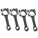 YIHETOP 4PCS V3307 Connecting Rod 1G772-22013 Compatible for Kubota SSV75 KX080-4 M6040 M6060 M7060