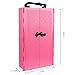 ZHENYETAI 174 Piece Doll Wardrobe&Toy Folding Wardrobe - Includes Folding Wardrobe+Swing Slide+Dog and Cat Pet House with Rich Accessories for Easy Storage