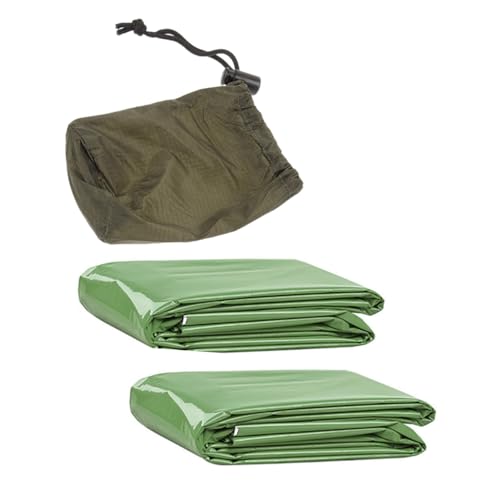 Toyvian 1 Set Portable Emergency Survival Blanket Insulation Blanket Carry Bag for Outdoor Aid Supplies and Emergency Situations