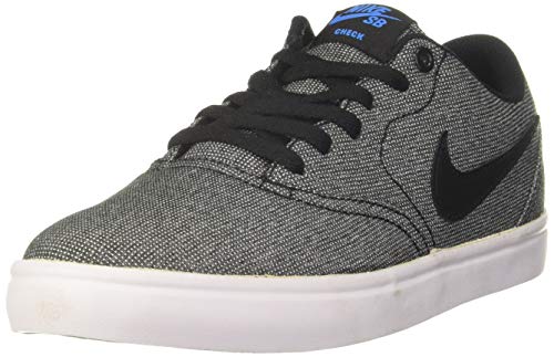 NIKE SB Check Solarsoft Canvas, Black/Anthracite, 8