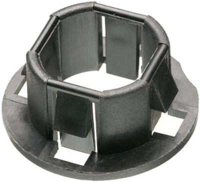 Arlington 4400 Plastic, 1/2-Inch Snap-In Bushings for Knockouts, 100-Pack