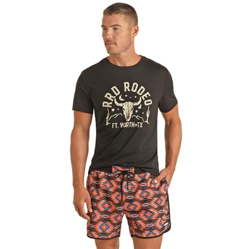 Rock & Roll Denim Men's Aztec Volley Swim Short2