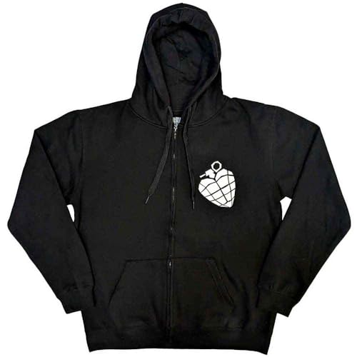 Veste à capuches Green Day American Idiot Rock Off sweat zippé noir sweat-shirt
