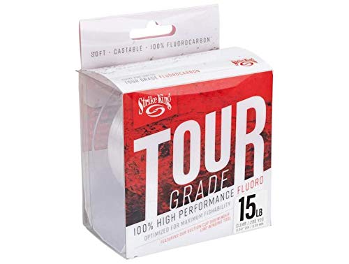 Fluorocarbone Strike King Tgfc200-15c idéal pour la pêche sportive en eaux claires
