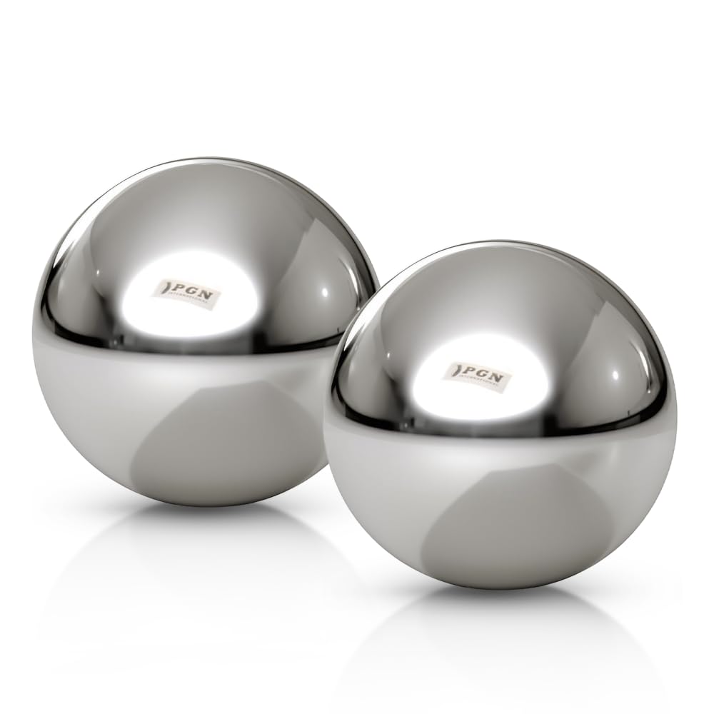 (2 Pieces) PGN - 1-1/2" Inch Chrome Steel Bearing Balls - G25 Precision