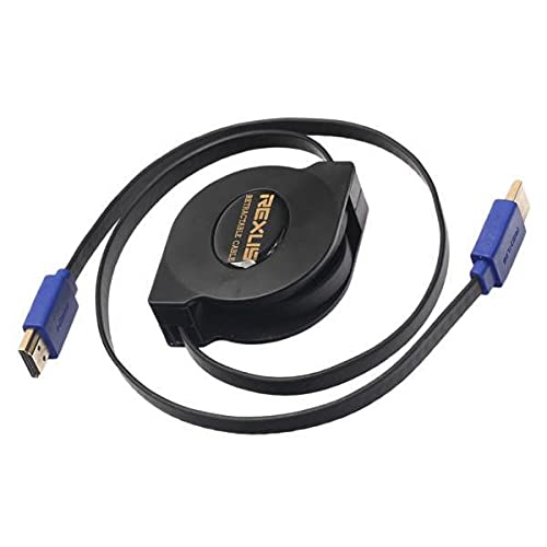 2xRetractable Portable V1.4 Cable 1080P Adapter 3D Cord Wire 1.8m-picture-43