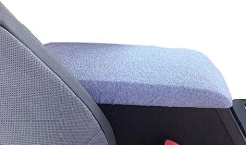 Car Console Covers Plus Made in USA Designed to fit The Back Seat Console ONLY of The Infiniti QX80 2014-2024 Fleece Auto Armrest Center Console Cover Protector Black