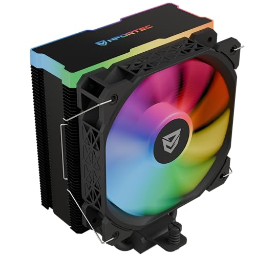 Disipador CPU Nfortec Centaurus X2 con iluminación ARGB de 120mm 4