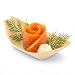Small Disposable Wood Serving Boats – Natural Pinewood Take Out Trays: Perfect for Restaurants, Caterers and Food Trucks – 5.0" x 2.5" – Biodegradable and Compostable – 200-CT – Restaurantware