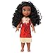 Disney Store Dolls Princess Moana Once Upon a Story Mini Doll Playset, 5 Inch Princess Dolls, Girl Toys, Princess Toys, 4 Year Old Girl Birthday Gifts