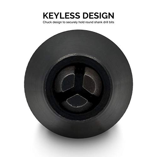 Neiko 20753A Keyless Chuck Conversion Tool | 1/4-Inch Shank,Clear