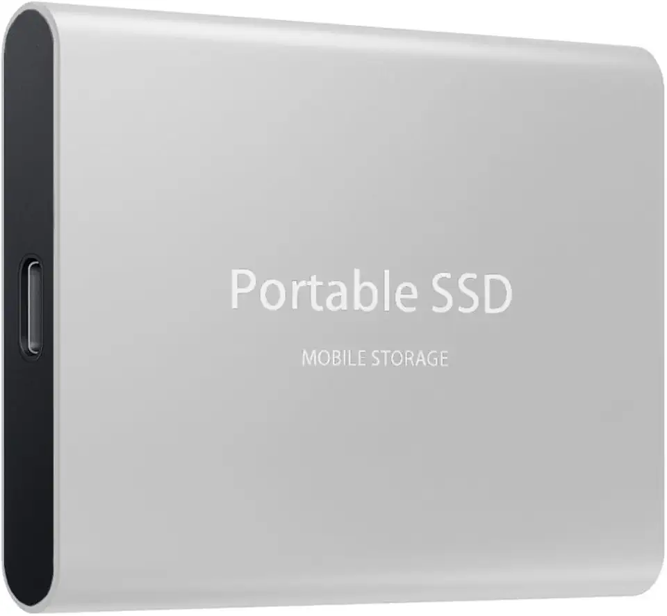 Disco rígido portátil de 500 GB/1 TB | USB 3.0, capa de metal, compatível com PS4, PC