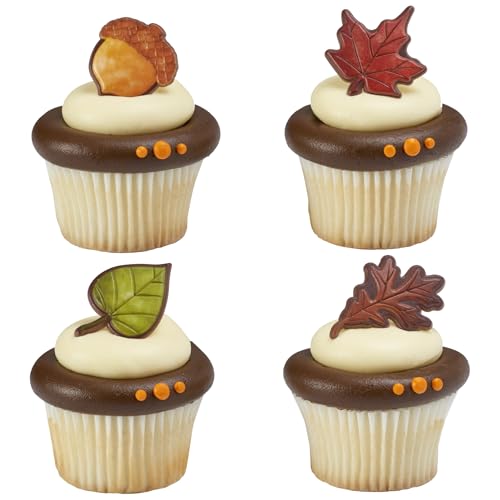 Décorations cupcakes de qualité alimentaire DecoPac pour gâteaux d'automne