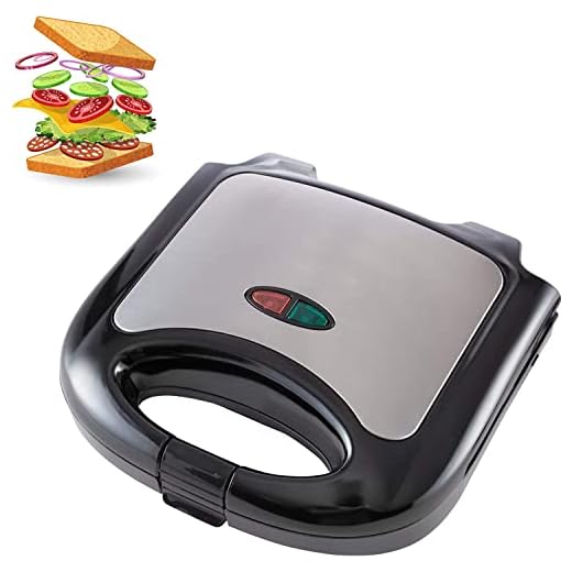 SMARTWEB Tostadora Eléctrica Sandwichera | Tostadora y Panini Grill con Placas Antiadherentes Extraíbles | Tostadora Grill Negra con Asas Cool Touch de 850 W.