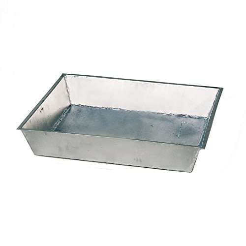 Bac récupération acier 25 L - Sans caillebotis - Résistant aux chocs et produits chimiques - Stockage sécurisé