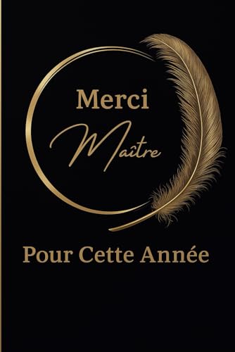 Merci Maitre ? Carnet de Notes et dfOrganisation | 106 Pages Epurees et Utiles