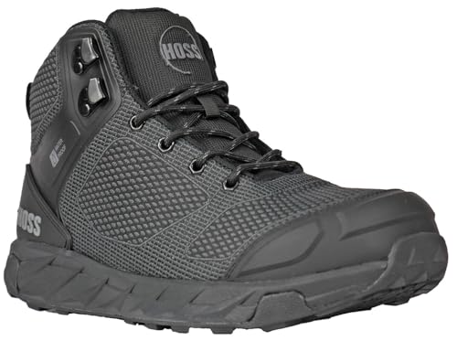 Hoss Men's Buster Hi-Big Sizes Fire and Safety Shoe, Black, 11 Wide