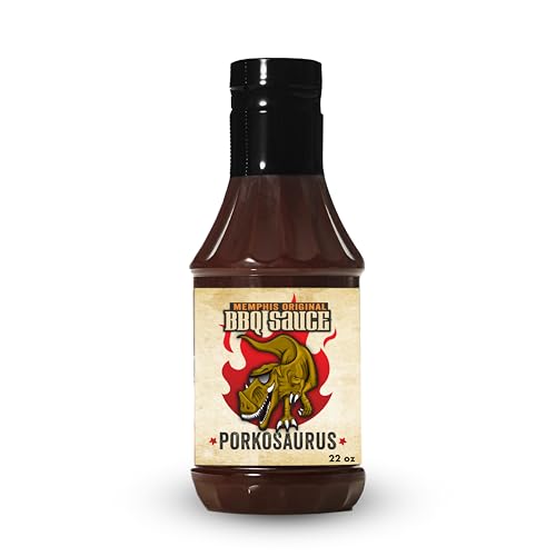Porkosaurus World Championship Memphis BBQ Sauce – Tangy & Sweet