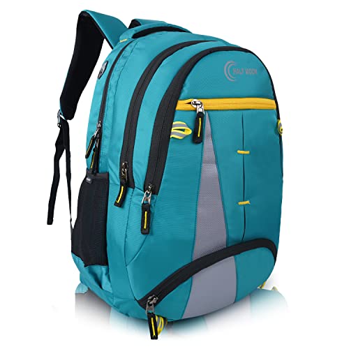 Half Moon Strike 35L Unisex Spacious School/Laptop/College/Office Travel Backpack Bag for Men Women Boys & Girls with 15.6 inch Padded Laptop Compartment & Multiple Pockets