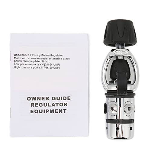Gavigain Keep Diving Diving First Stage Breathing Regulator Piston Style for Scuba Diving Outdoot Playing