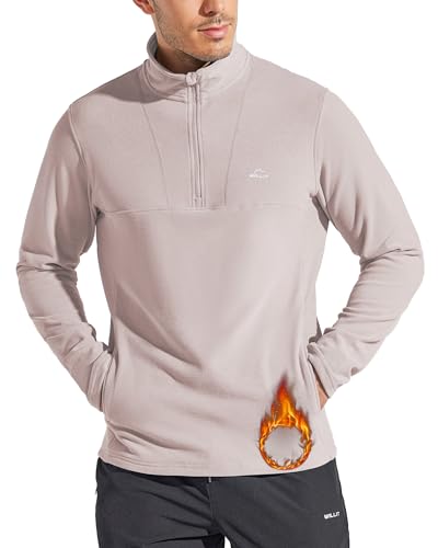 Pull en polaire pour homme idéal pour le golf par temps froid en coloris mauve XXL