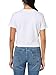 True Religion Women's TR Buddha Short Sleeve Baby Tee - Classic Crew Neck T-Shirt- Optic White - S