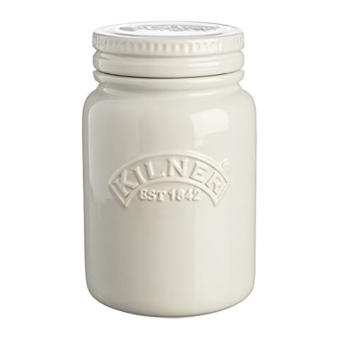 Kilner Tarros de cerámica kousaido Gris 0,6 litro Cover
