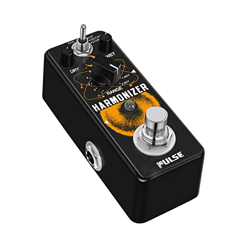 Pulse Pt-37 Harmonizer Pitch Shifter Guitar Effect Pedal W/Octave Options Many Modes Nice! #TOP1
