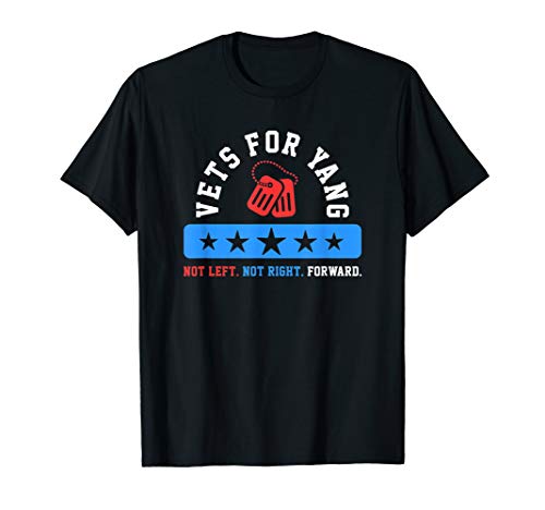 Vets For Yang Gang USA Army Veterans For Andrew Yang 2020 T-Shirt