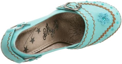 Naughty Monkey Women's Playful Buckle Pump,Turquoise,8.5 M | Image 4