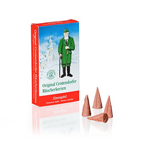 Crottendorfer Räucherkerzen - Räucherkerzen/Duftkerze - Zimtapfel -...