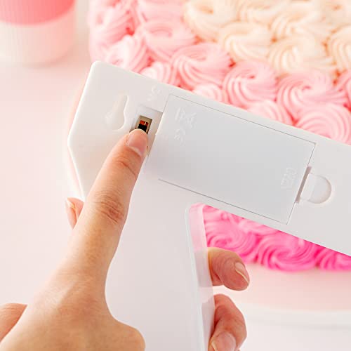 Image of Restaurantware Illumify 7.1 x 1.2 x 8.7 Inch Light Up Number 1 Durable Marquee LED Light - Number 7 Touchproof White Plastic Party Light Keyhole Slot For Parties Weddings Or Special Events