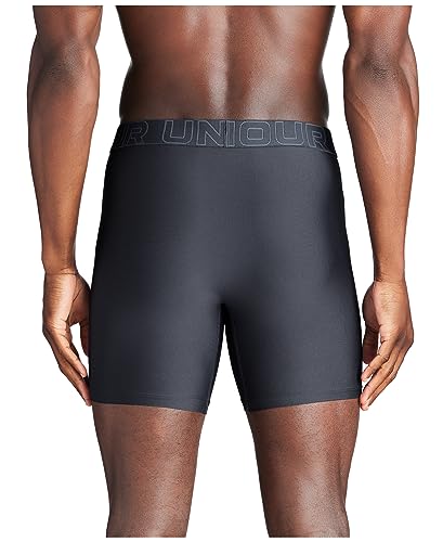 Ropa interior Under Armour de hombres calzoncillos boxer deportivos elasticos packs negros 2