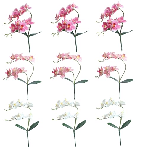 Fausse orchidée décorative haut de gamme fleurs artificielles type 3 - 3